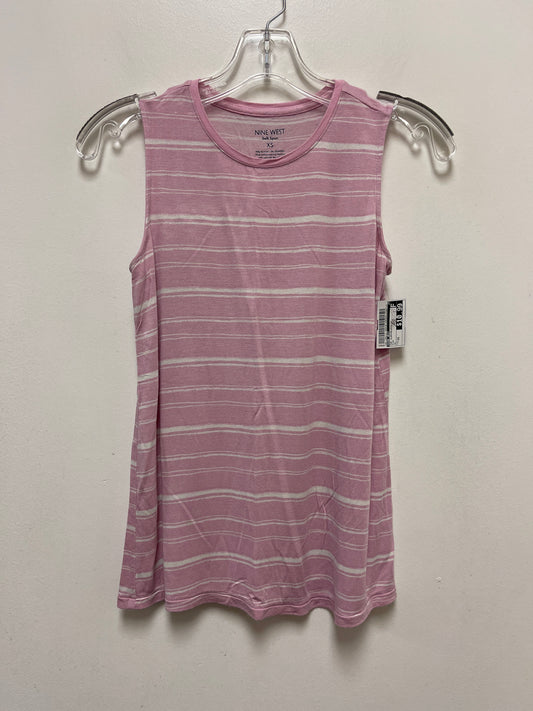 Pink Top Sleeveless Nine West, Size Xs