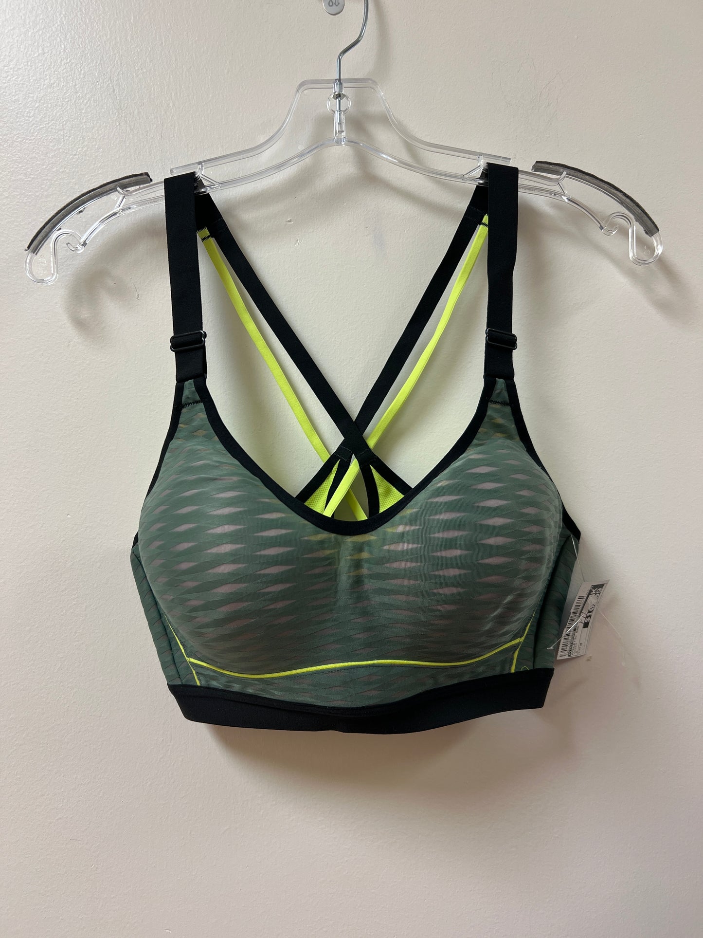 Athletic Bra By Victorias Secret In Green, Size: M