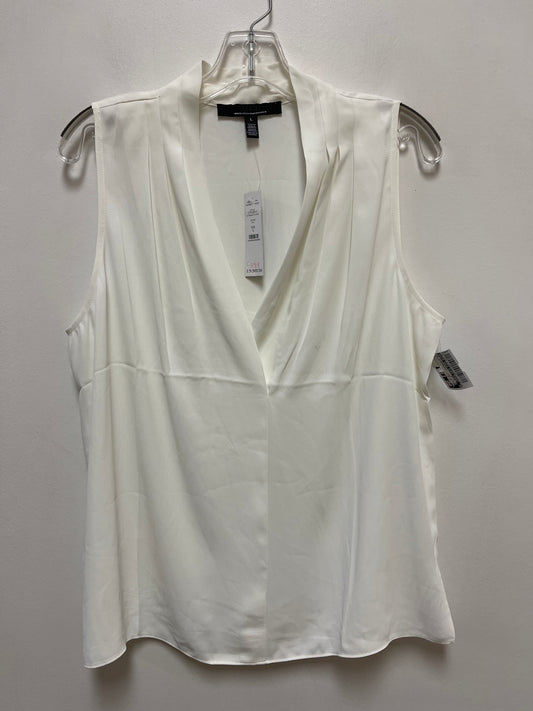 Top Sleeveless By White House Black Market In White, Size: L