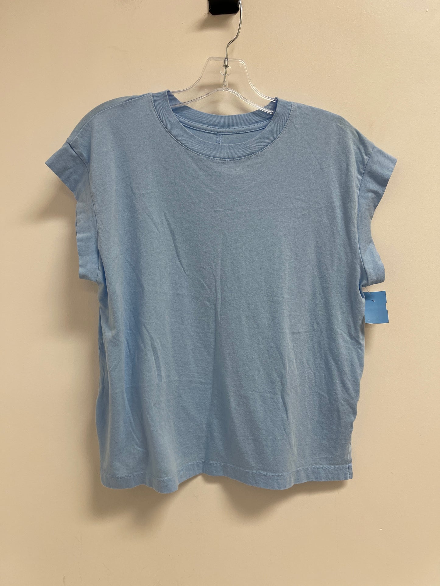 Top Short Sleeve By A New Day In Blue, Size: S