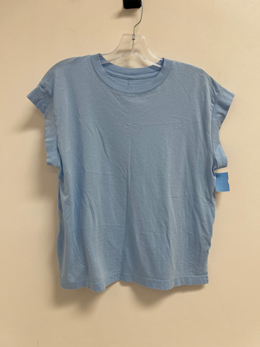 Top Short Sleeve By A New Day In Blue, Size: S