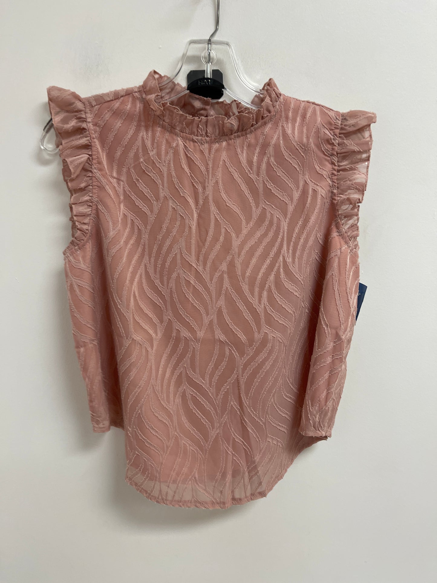 Top Sleeveless By Clothes Mentor In Pink, Size: M