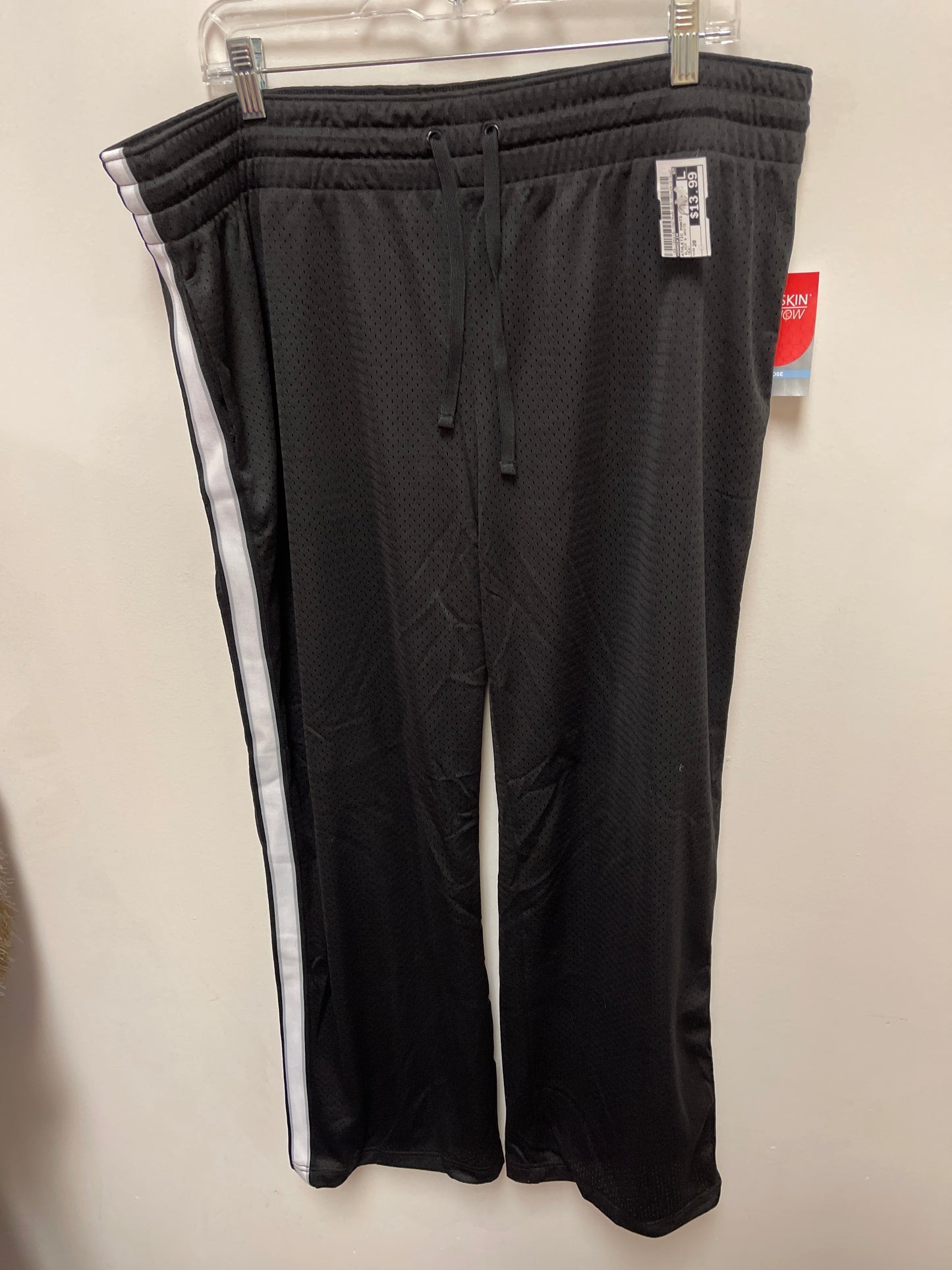 Athletic Pants By Danskin In Black & White, Size: 20