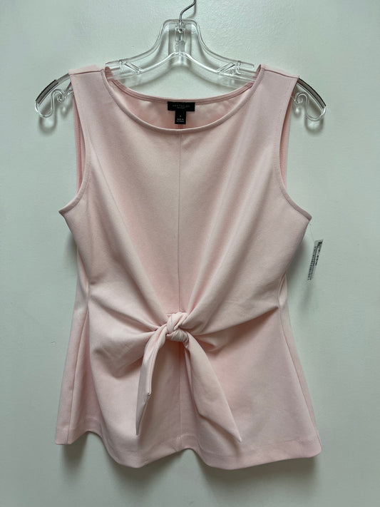 Top Sleeveless By Ann Taylor In Pink, Size: S