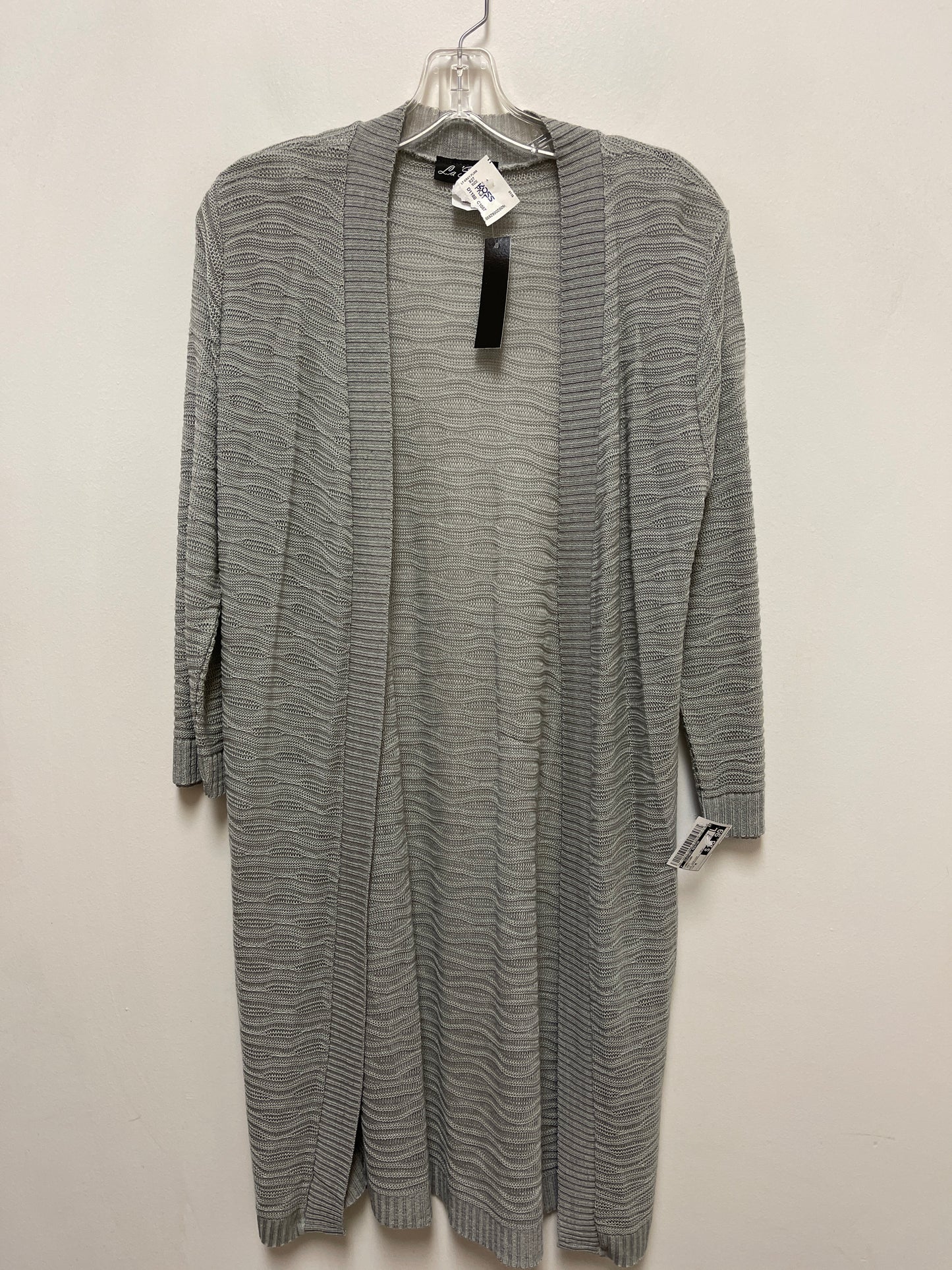 Cardigan By Clothes Mentor In Grey, Size: M