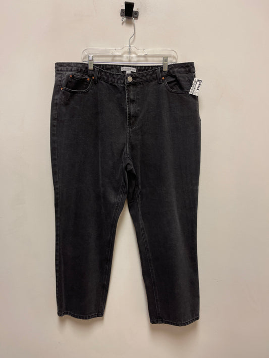 Jeans Straight By Clothes Mentor In Black, Size: 16