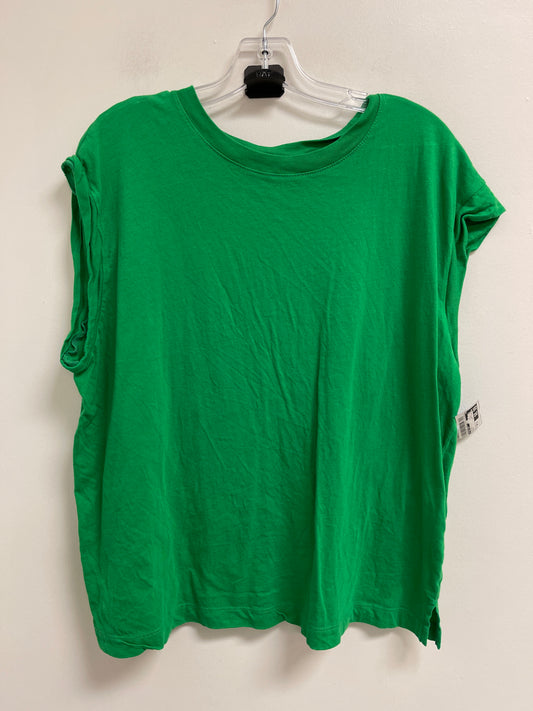 Top Short Sleeve By A New Day In Green, Size: 5