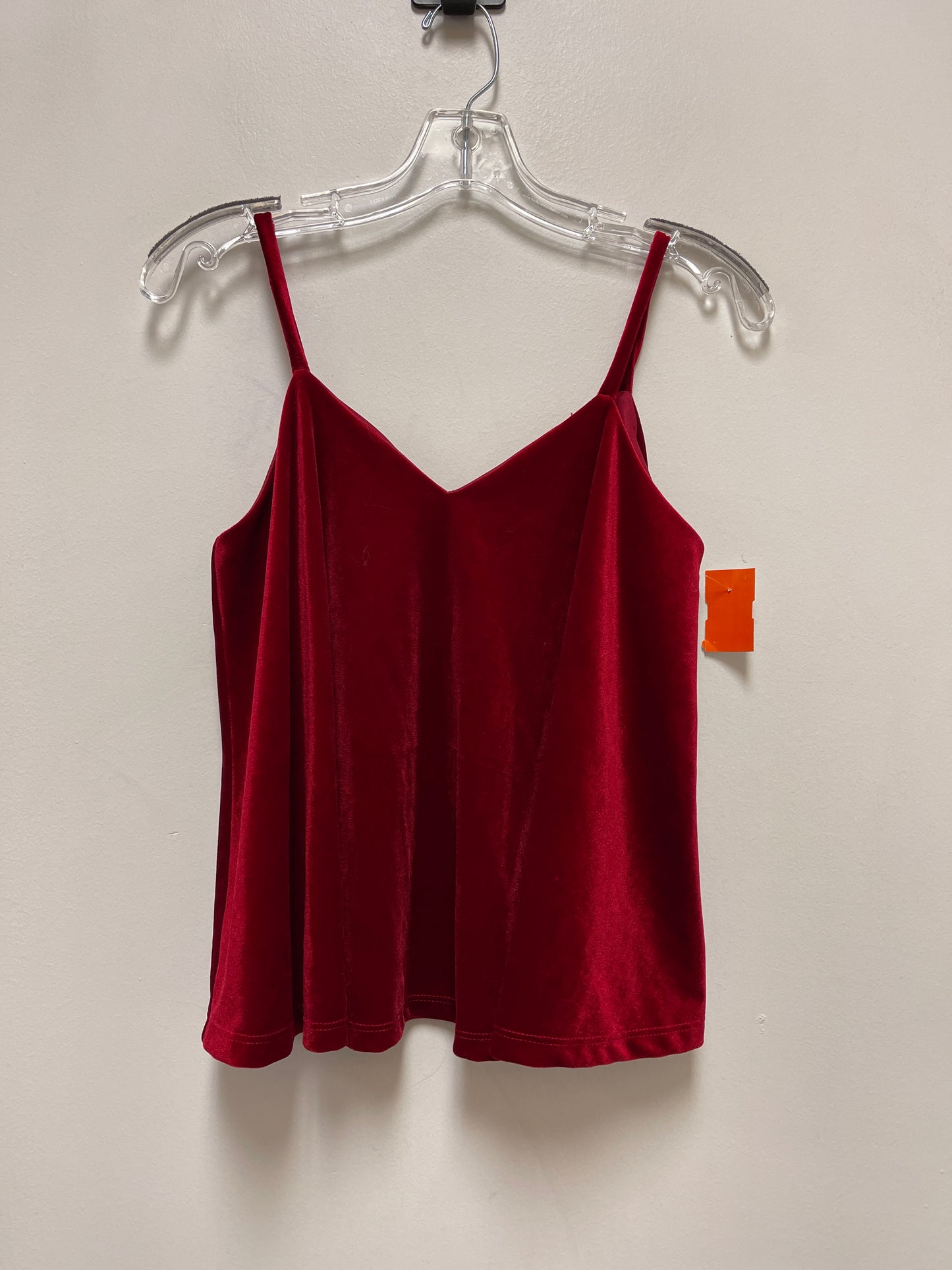 Top Sleeveless By Nymphe In Red, Size: S