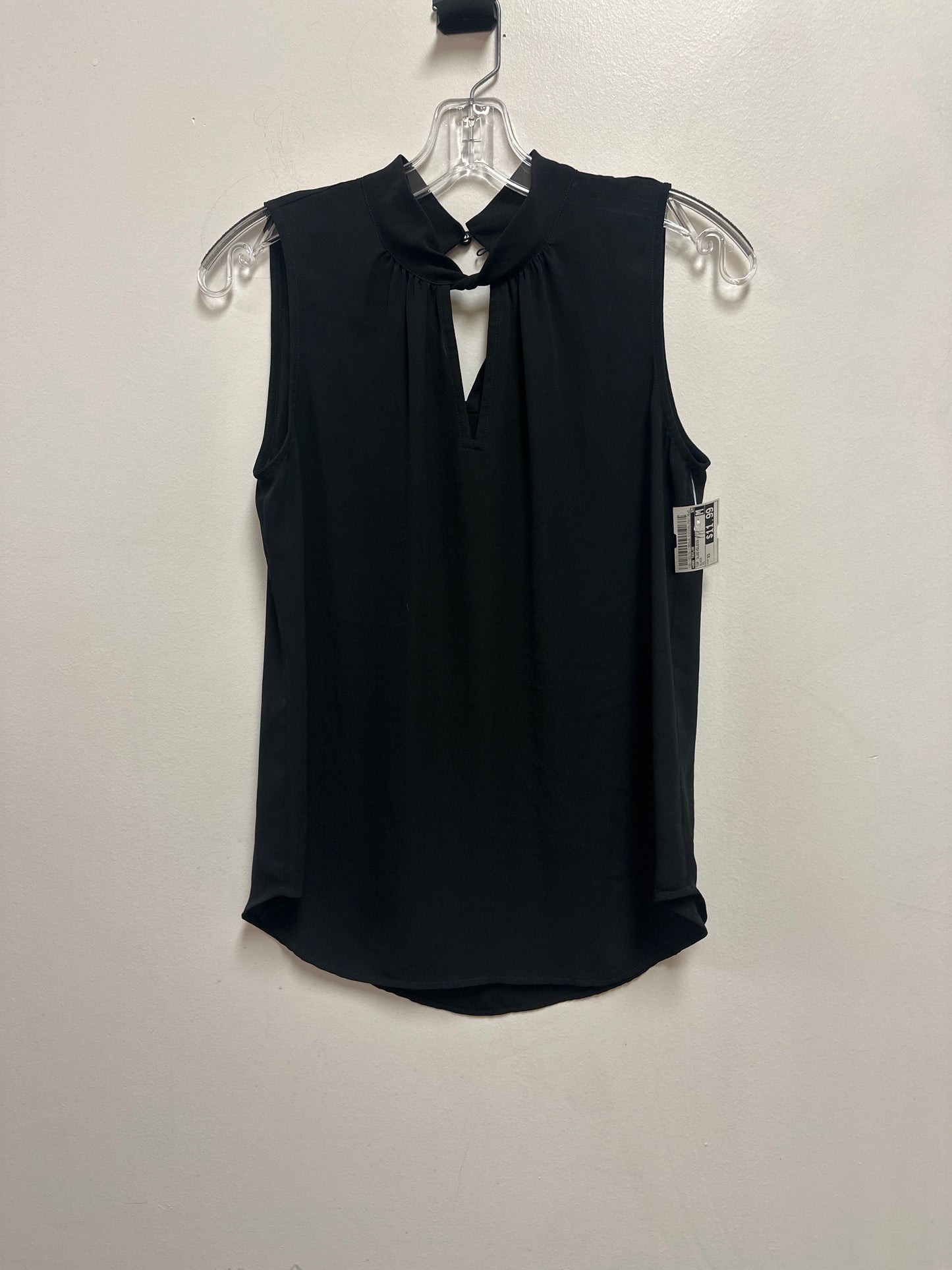 Top Sleeveless By Ann Taylor In Black, Size: Xs