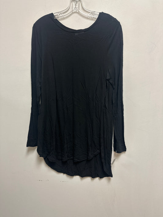 Tunic Long Sleeve By Old Navy In Black, Size: L