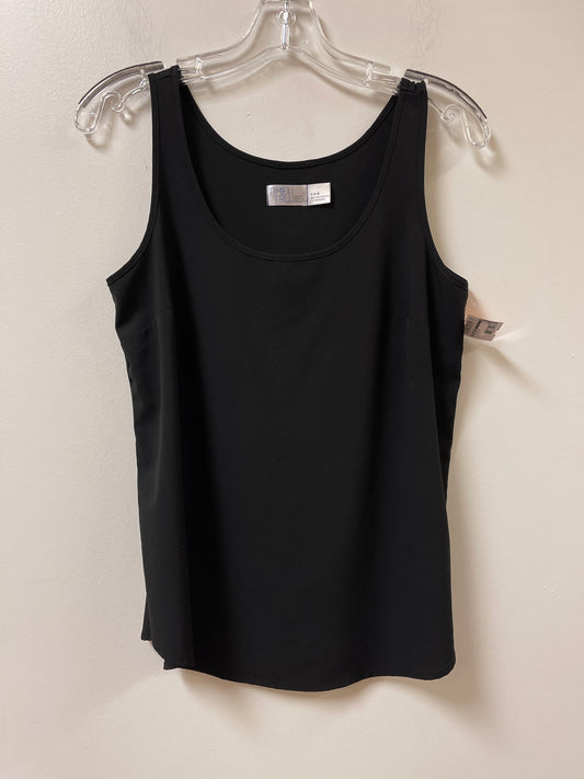 Top Sleeveless By Time And Tru In Black, Size: S