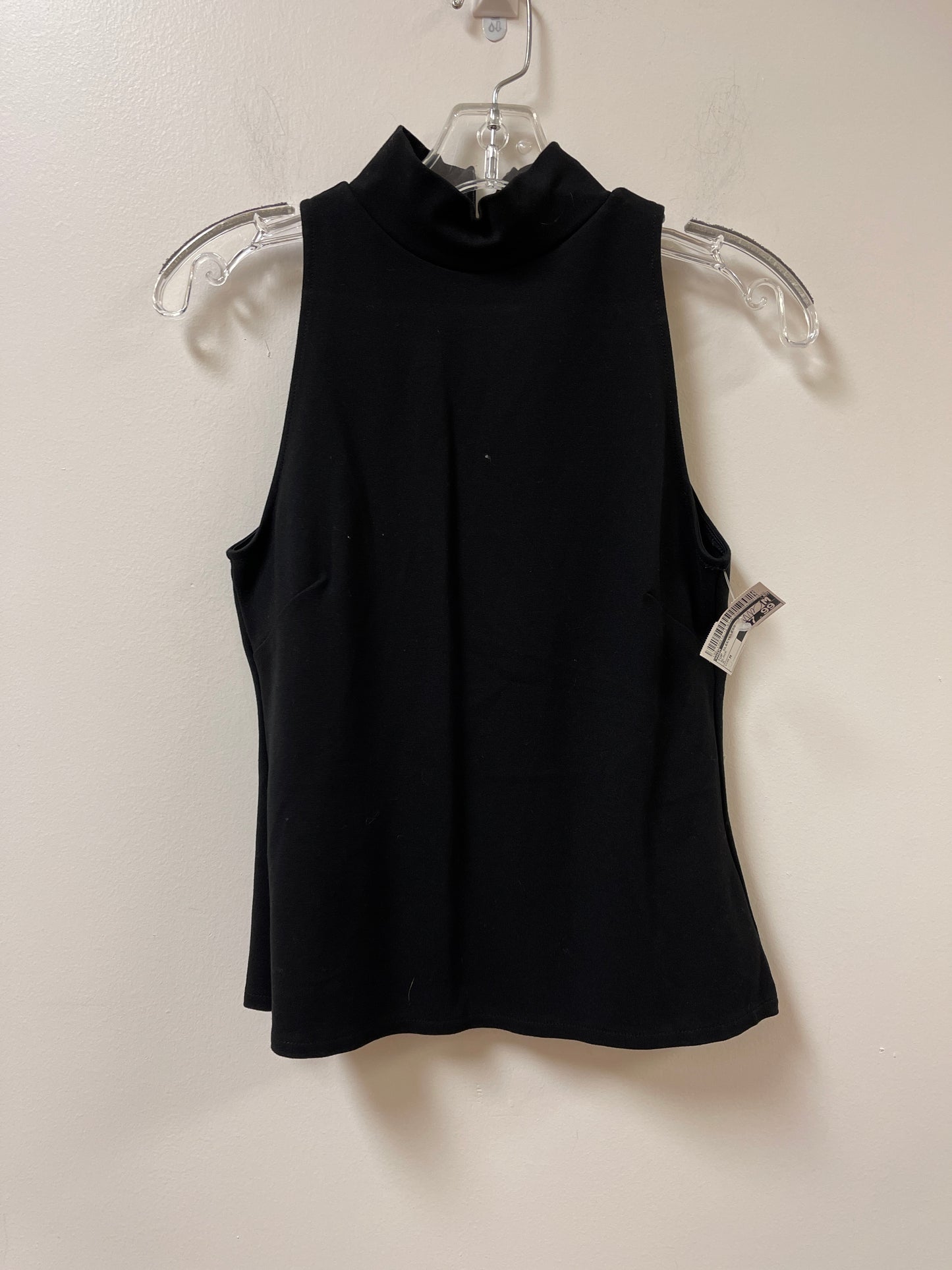 Top Sleeveless By H&m In Black, Size: M