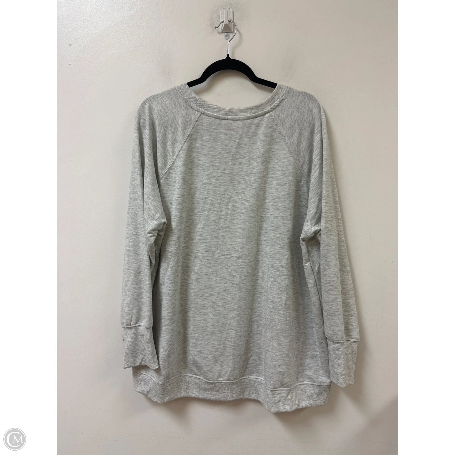 Sweater By Philosophy In Grey, Size: 2x