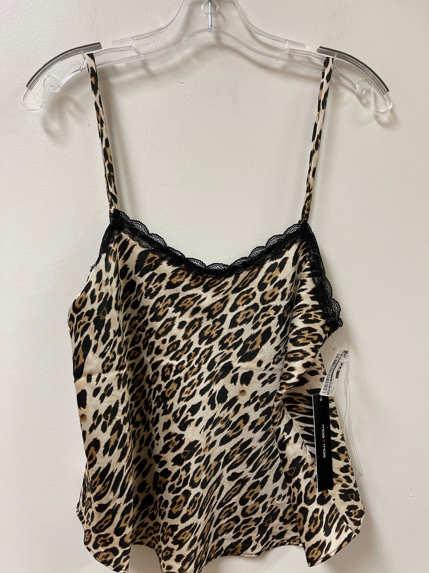 Top Sleeveless By Moa Moa In Animal Print, Size: M