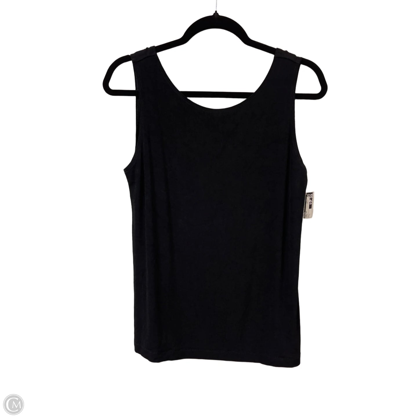 Tank Top By Chicos In Black, Size: L