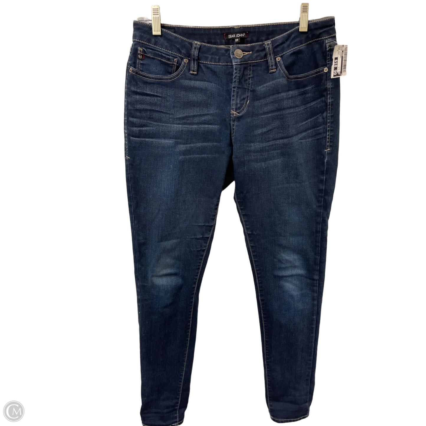 Jeans Skinny By Dear John In Blue Denim, Size: 8