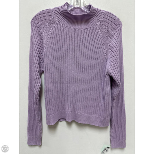Top Long Sleeve By Circus By Sam Edelman In Purple, Size: M