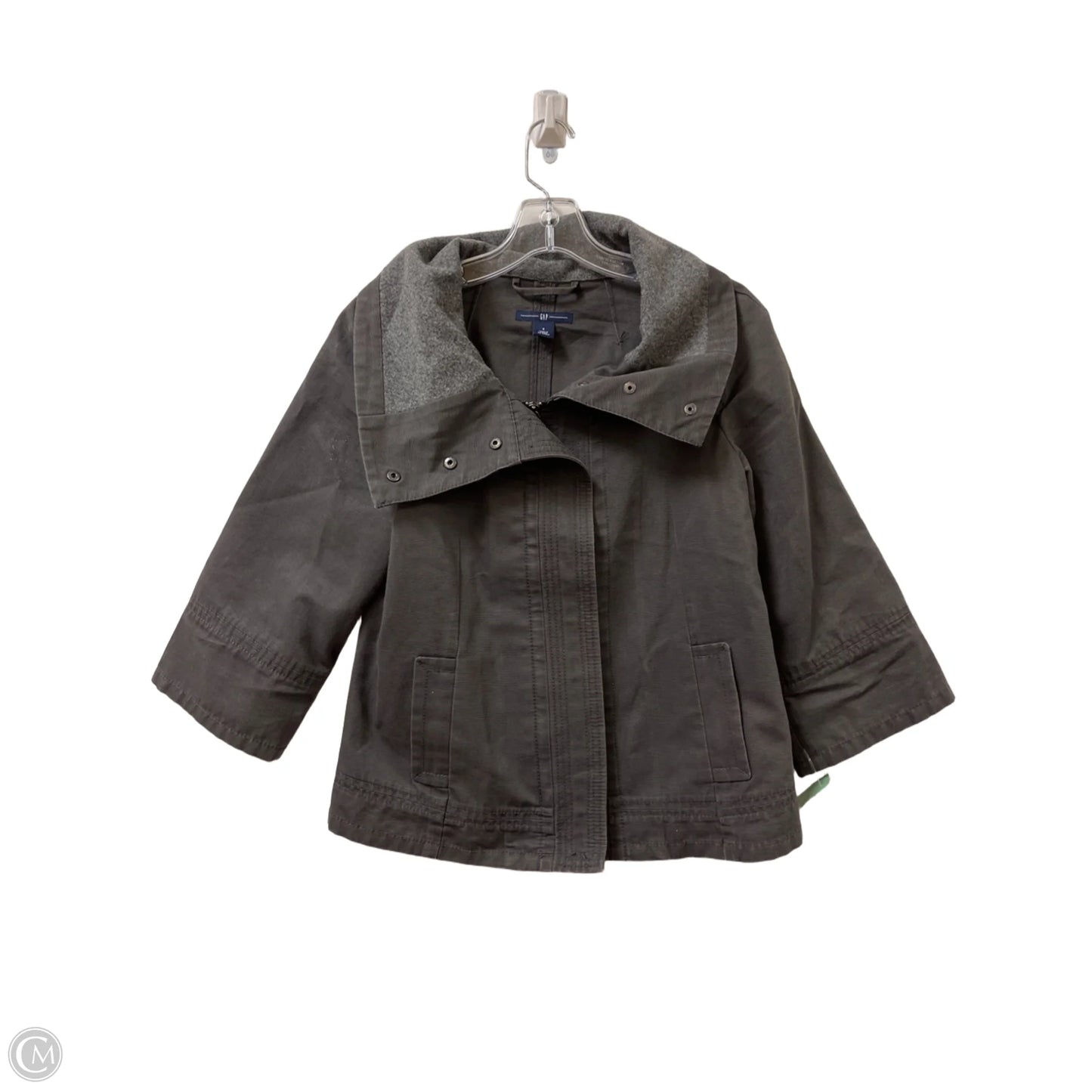 Jacket Other By Gap In Grey, Size: S