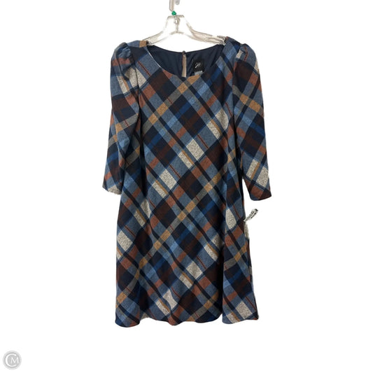 Dress Casual Midi By Clothes Mentor In Multi-colored, Size: L