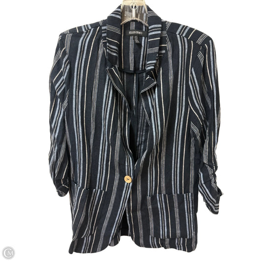 Blazer By Ellen Tracy In Blue, Size: S