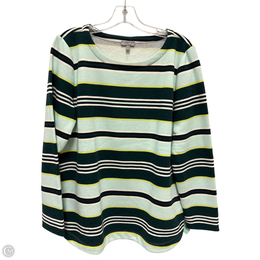 Sweater By Talbots In Green, Size: L