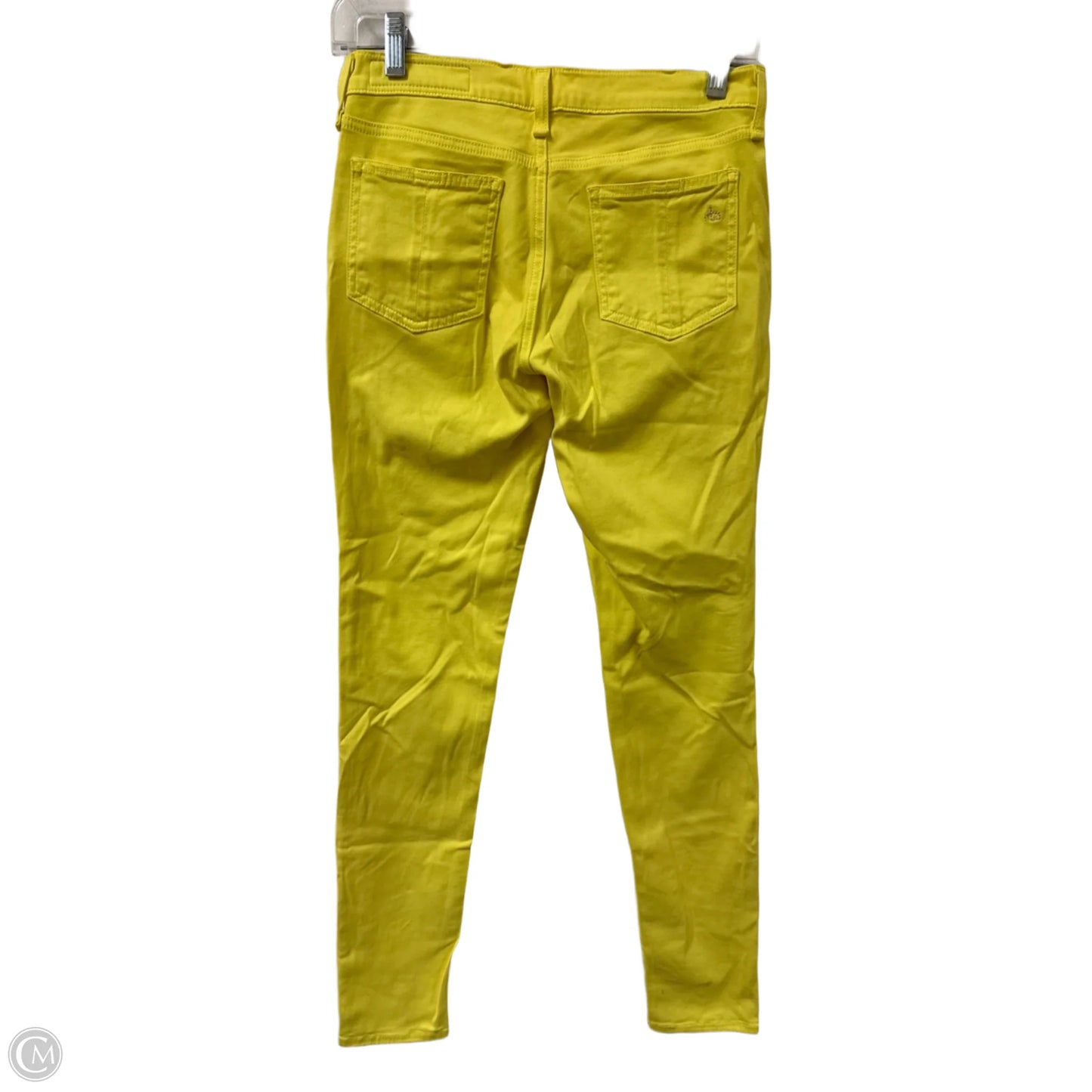 Jeans Skinny By Rag & Bones Jeans In Yellow, Size: 4