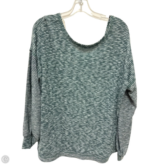 Top Long Sleeve By Final Touch In Green, Size: S