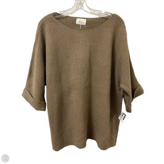 Sweater By Andree By Unit In Brown, Size: L