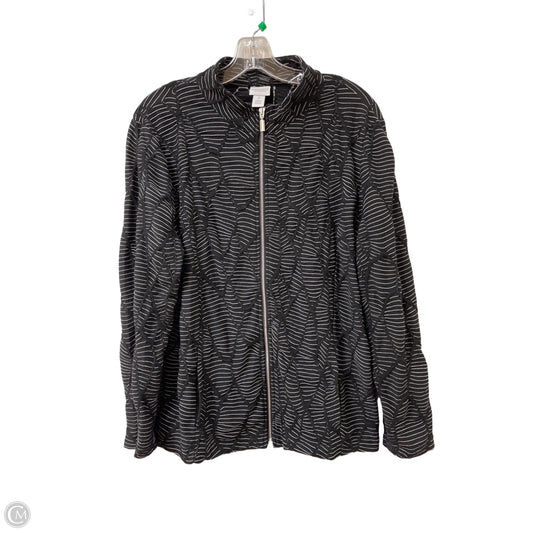 Jacket Other By Chicos In Black, Size: L