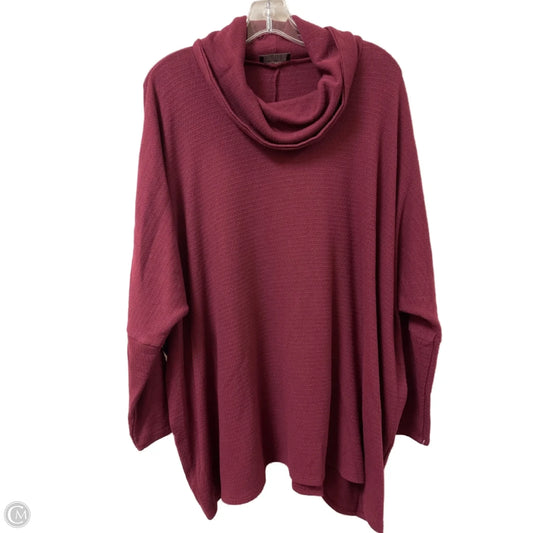 Sweater By Lane Bryant In Red, Size: 3x