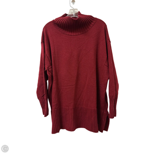 Sweater By Eileen Fisher In Red, Size: 2x