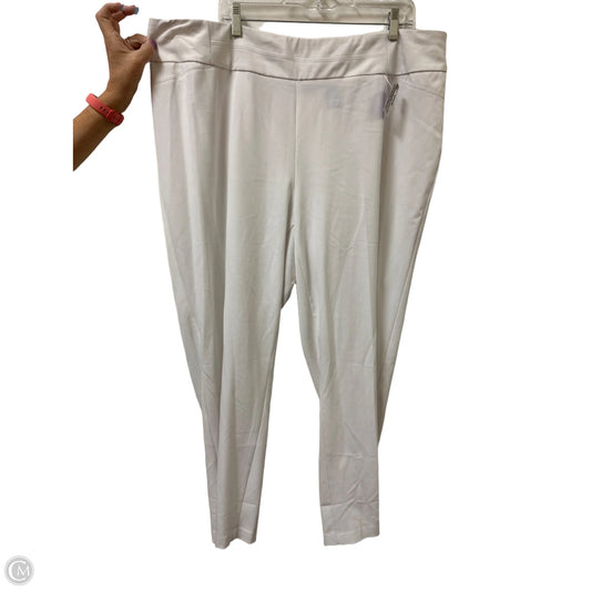 Pants Other By Investments In White, Size: 22