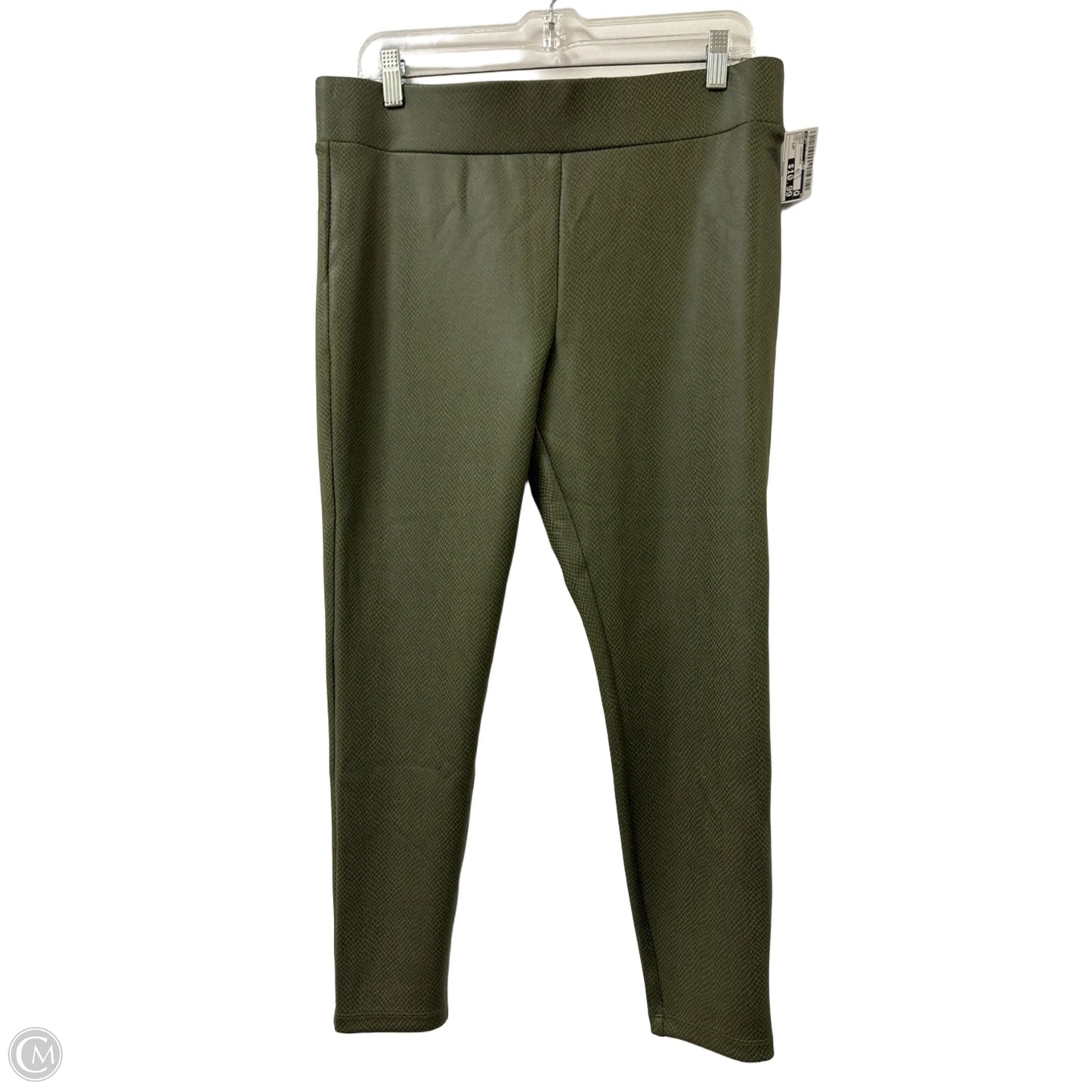 Pants Leggings By Loft In Green, Size: 12p