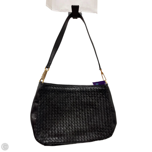 Handbag Leather By Clothes Mentor, Size: Medium