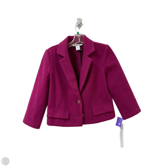 Blazer By Clothes Mentor In Purple, Size: S