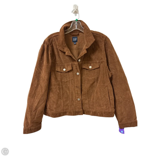 Jacket Other By Gap In Brown, Size: Xl