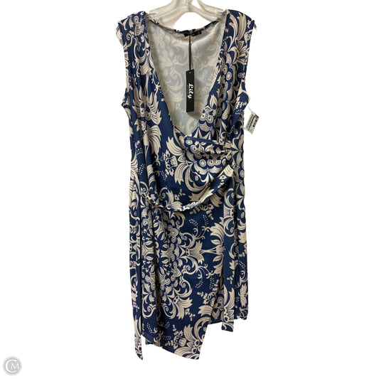 Dress Casual Short By Lily In Blue, Size: Xl