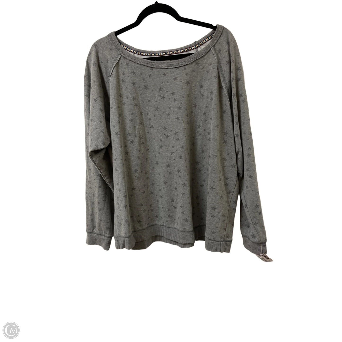 Sweater By Knox Rose In Grey, Size: 1x