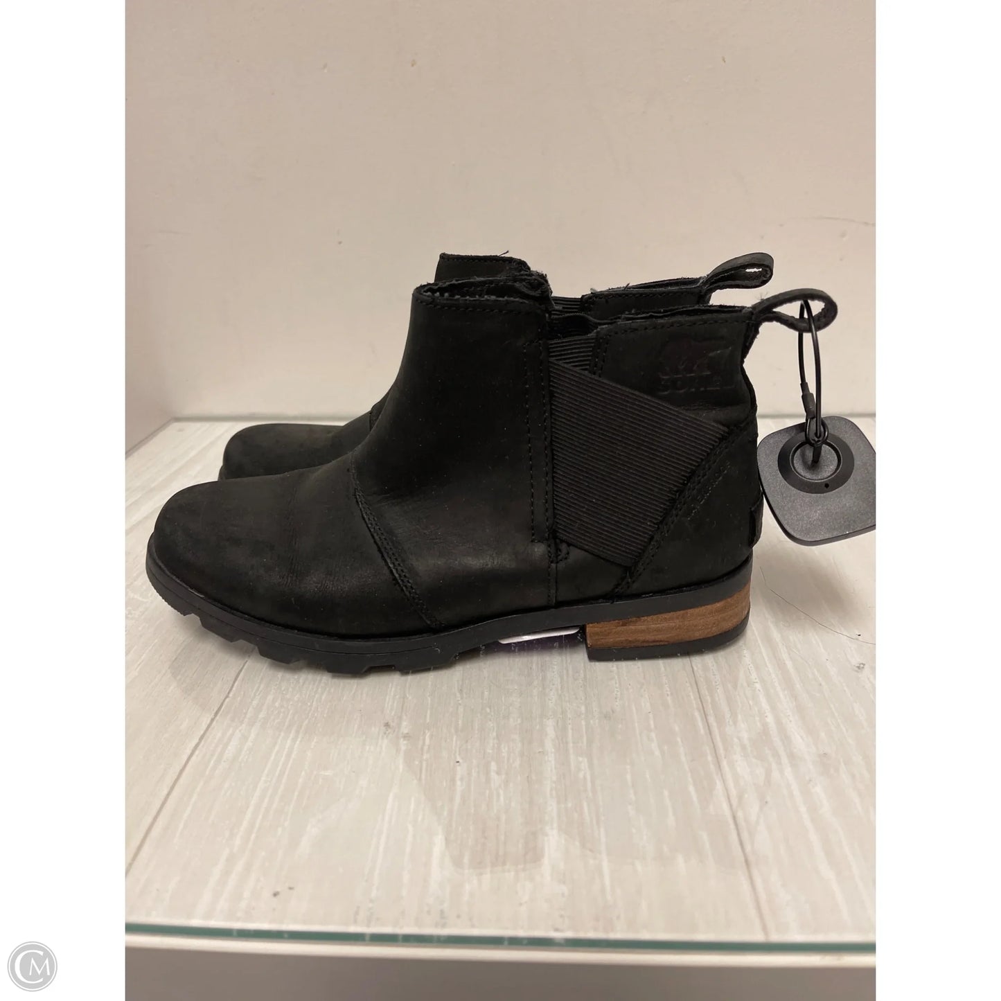 Boots Ankle Flats By Sorel In Black, Size: 6