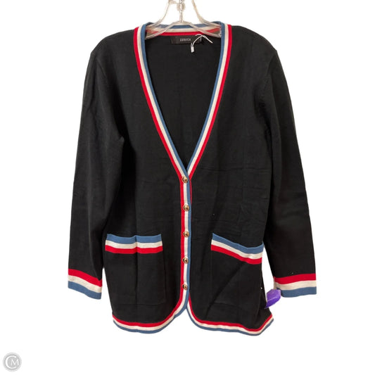 Cardigan By Clothes Mentor In Black, Size: L