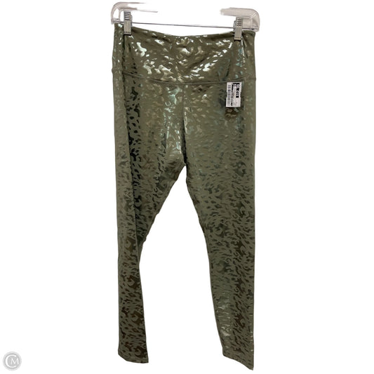 Athletic Leggings By Clothes Mentor In Green, Size: M