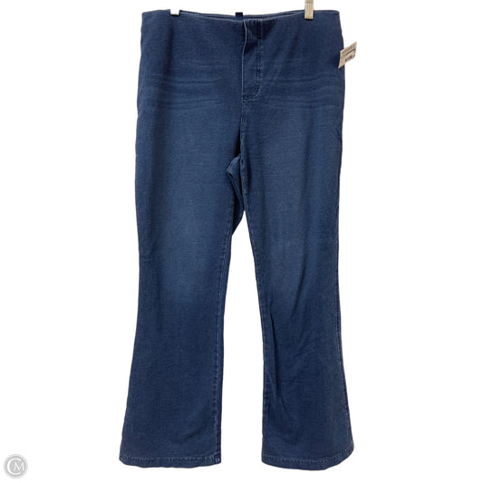 Pants Leggings By Pure Jill In Blue Denim, Size: 10