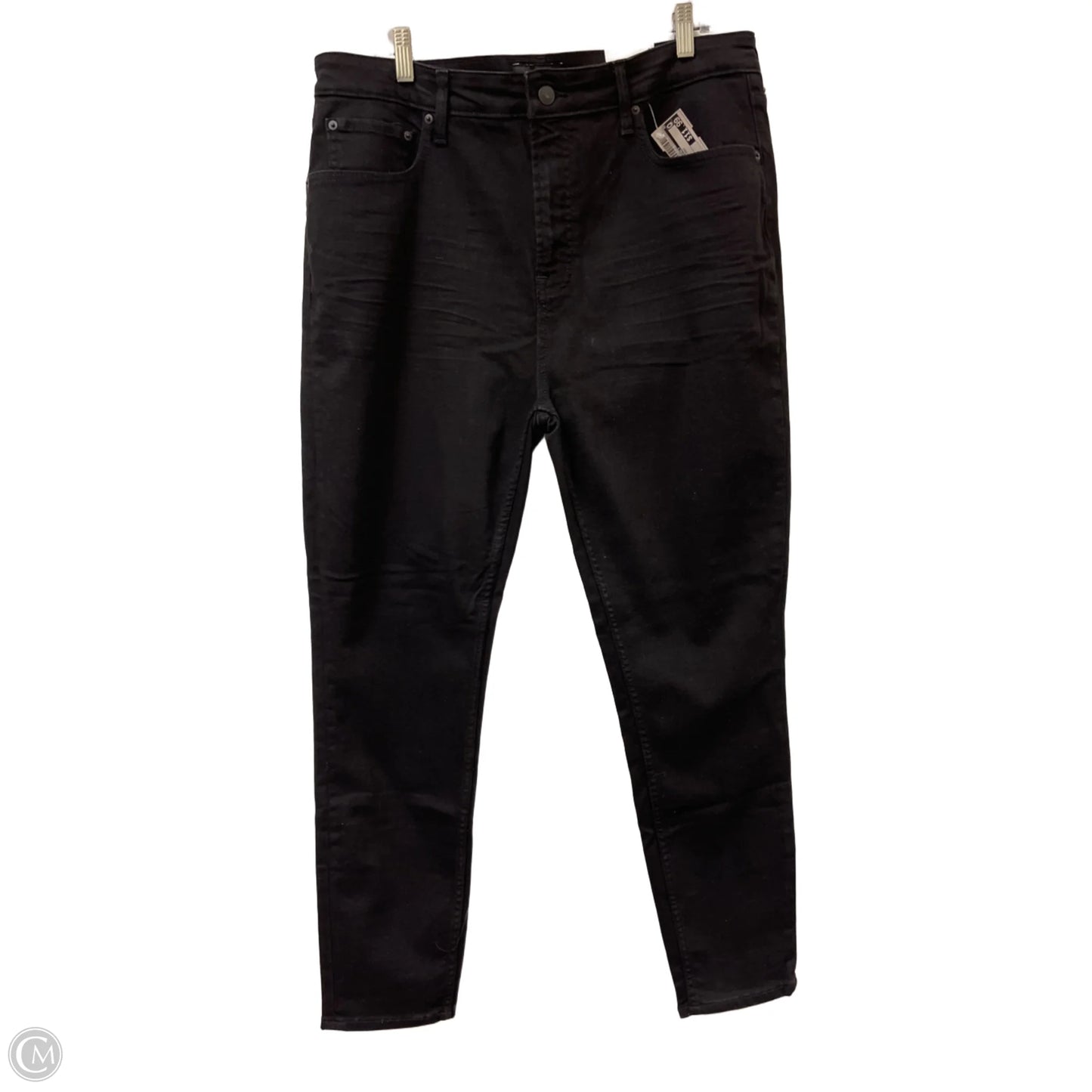 Jeans Skinny By Free Assembly In Black, Size: 18