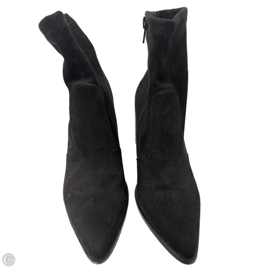 Boots Ankle Heels By Steve Madden In Black, Size: 7.5