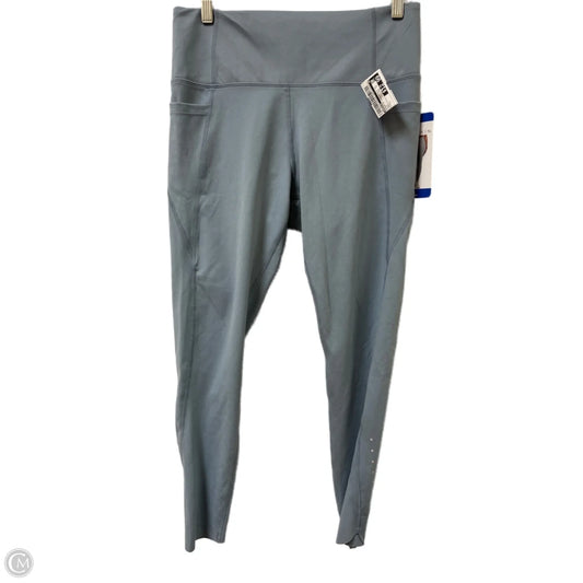 Athletic Leggings By Danskin In Blue, Size: L