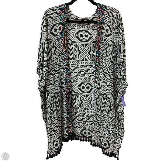 Cardigan By La Blanca In Black & White, Size: Osfm