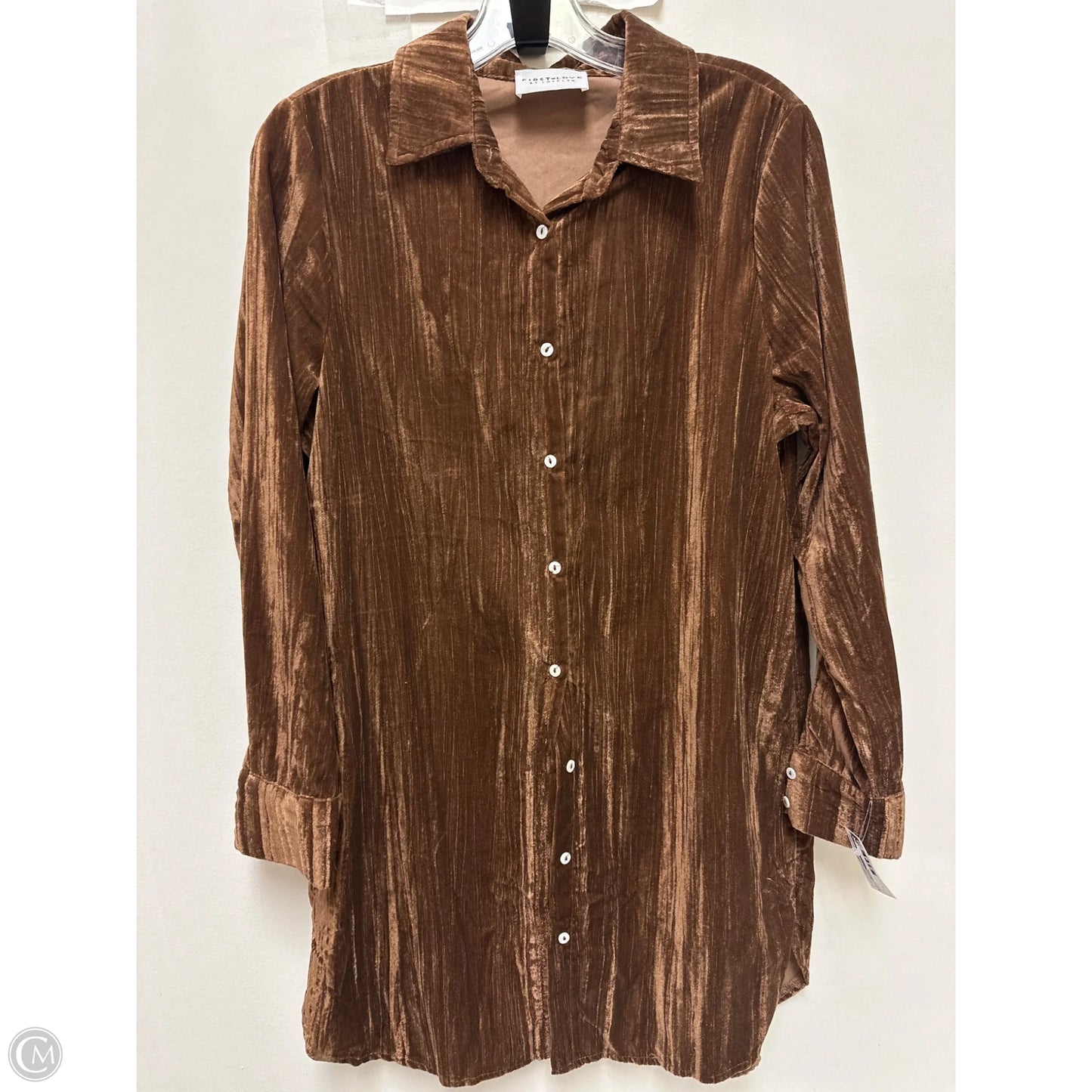 Dress Casual Midi By First Love In Brown, Size: S