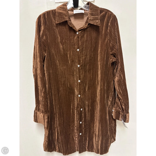 Dress Casual Midi By First Love In Brown, Size: S