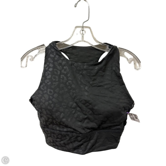 Athletic Bra By Clothes Mentor In Black, Size: L