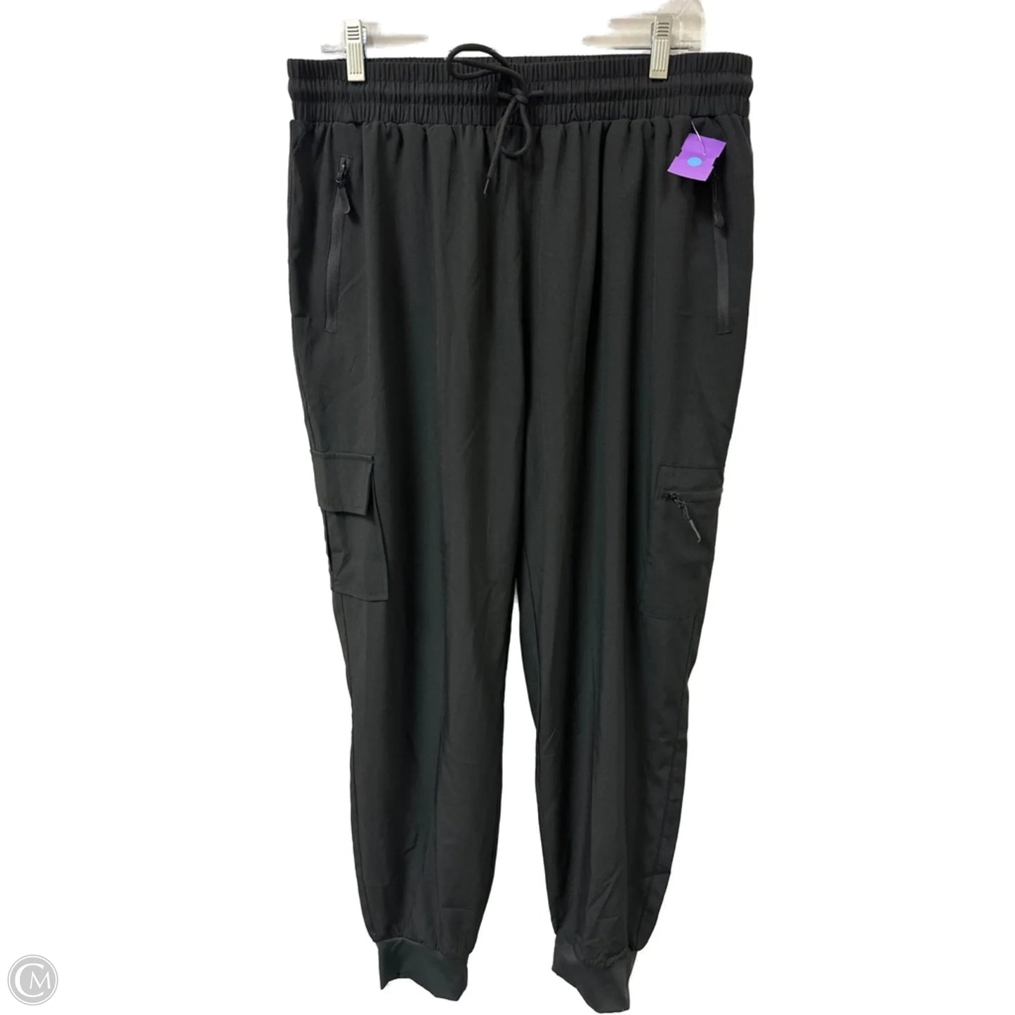 Athletic Pants By Clothes Mentor In Black, Size: 1x
